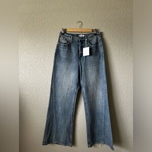 Pistola NWT High Rise Palazzo Flare Jeans